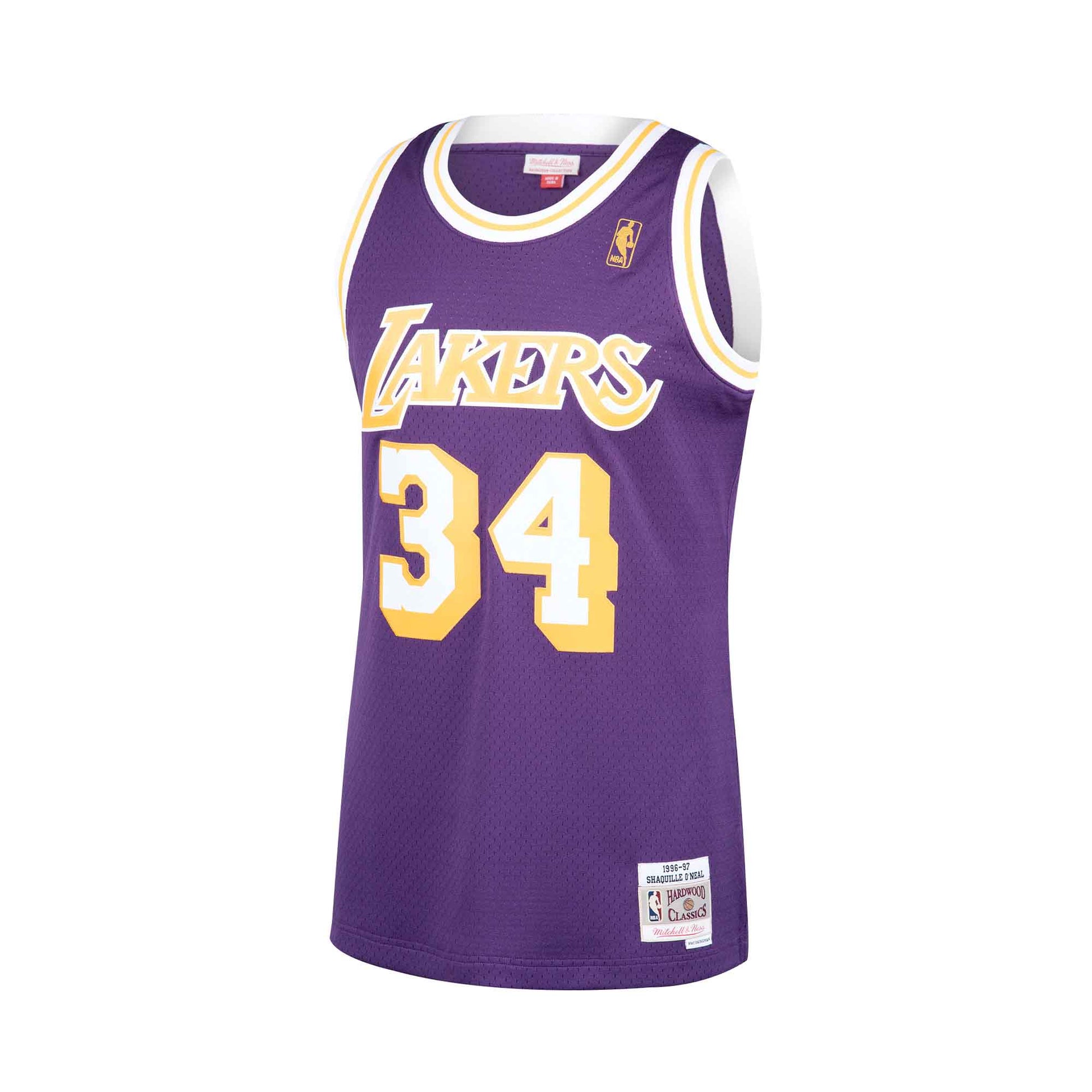 Mens Clothing - Mitchell & Ness NBA Shaquille Oneal Los Angeles Lakers  Swingman Jersey - Purple - Jerseys
