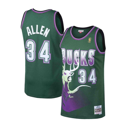 NBA Swingman Jersey Milwaukee Bucks Alternate 1996-97 Ray Allen #34