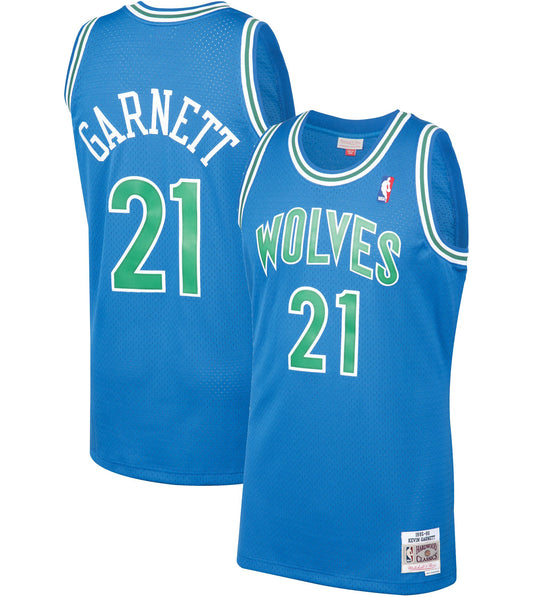 NBA Swingman Jersey Minnesota Timberwolves Kevin Garnett #21