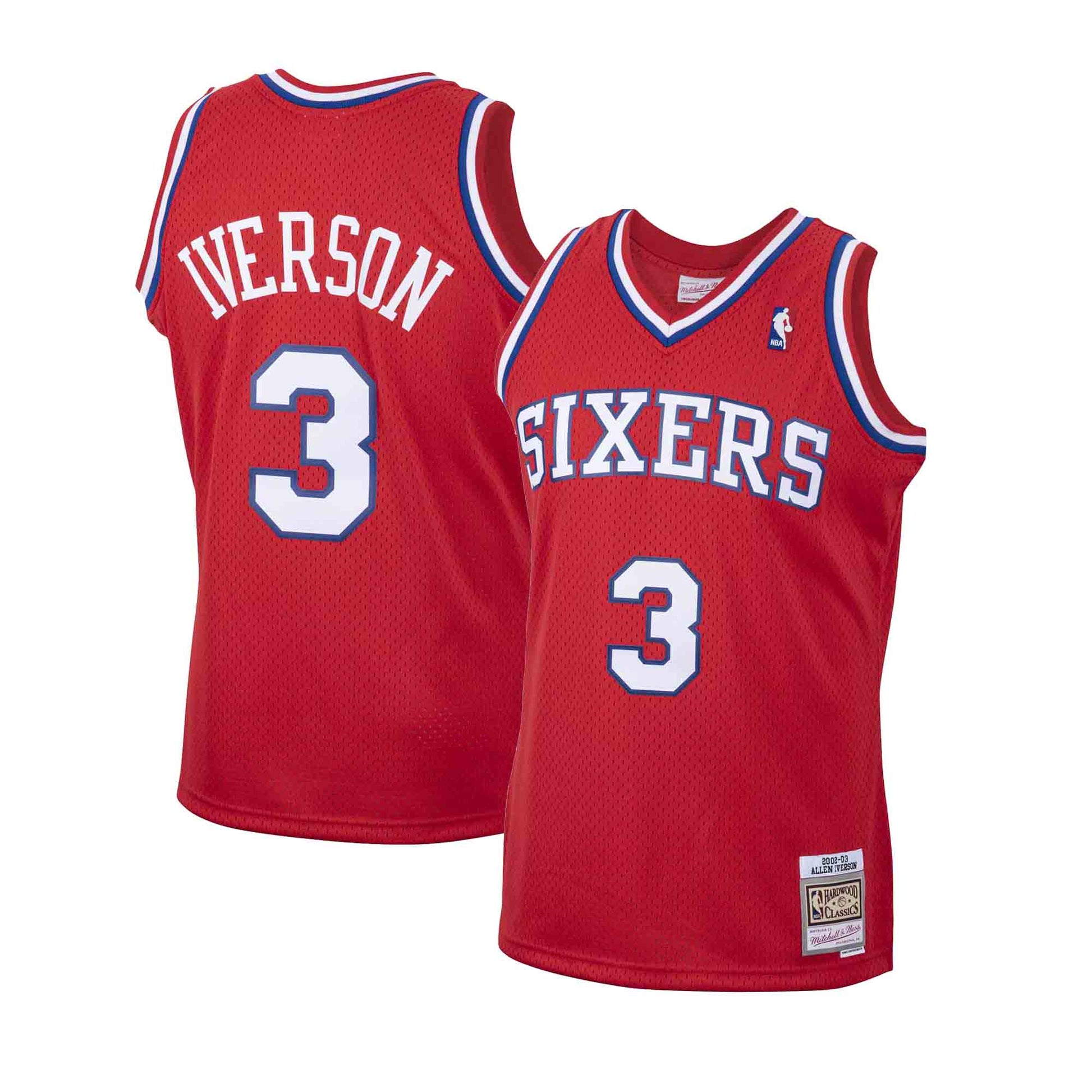 Mitchell and Ness Philadelphia 76ers Allen Iverson #3 Swingman Jersey