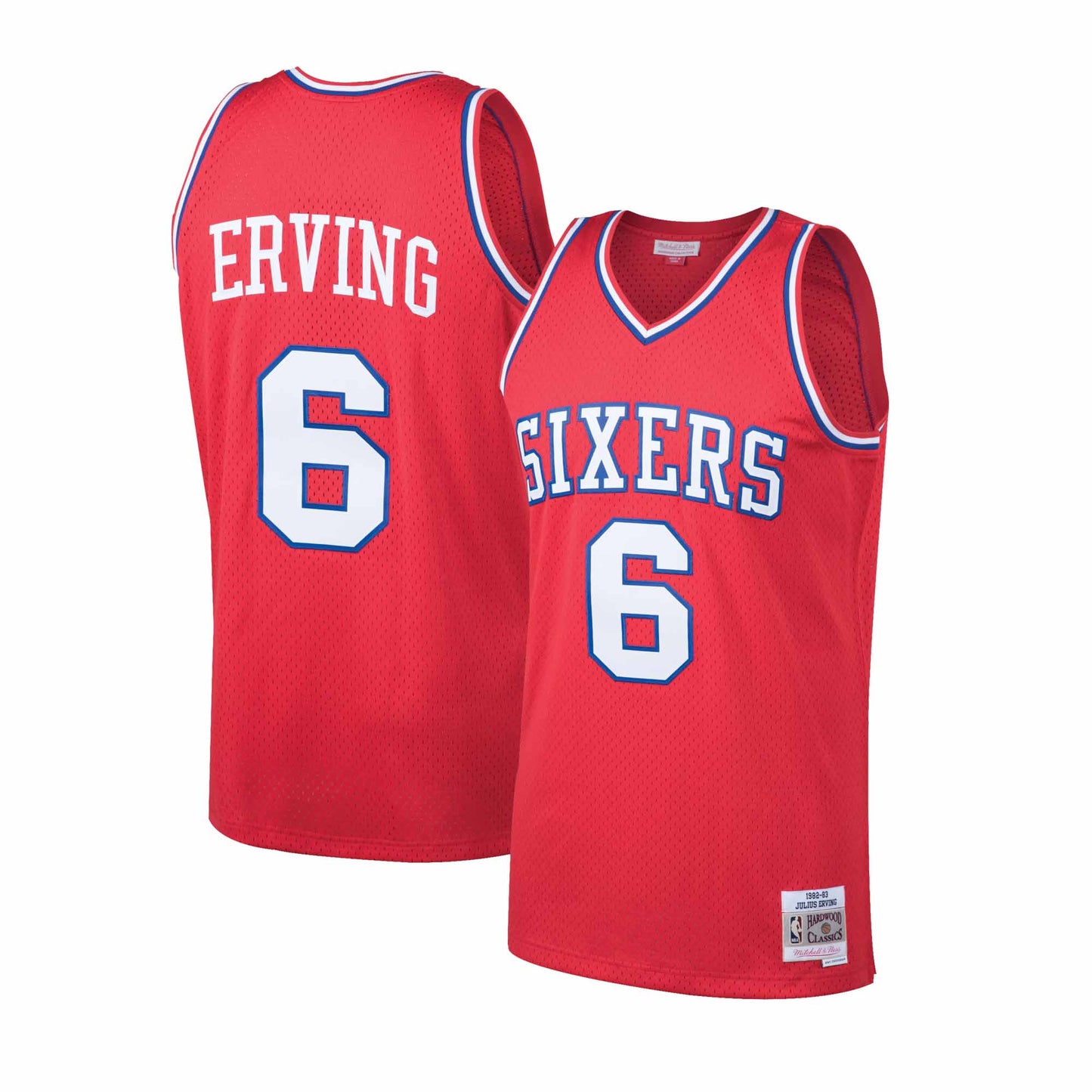 NBA Swingman Jersey Philadelphia 76ers Julius Erving #6
