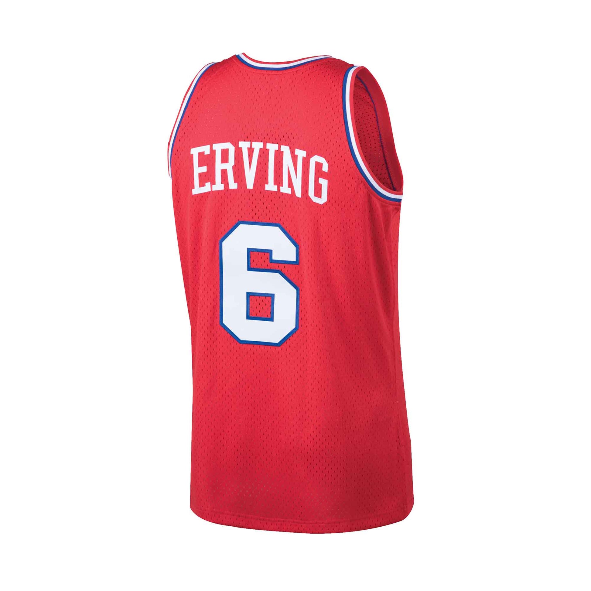 Julius Erving Signed Philadelphia 76ers Sixers Swingman Jersey
