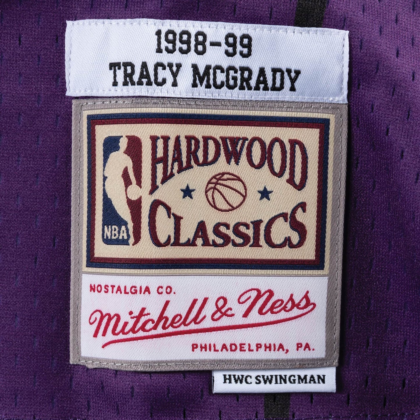 NBA Swingman Jersey Toronto Raptors Road 1998-99 Tracy Mcgrady #1