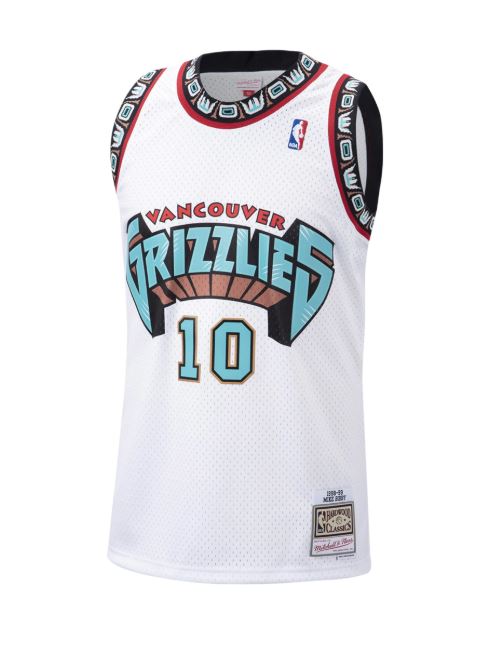 NBA Swingman Jersey Vancouver Grizzlies 1998 Mike Bibby #10