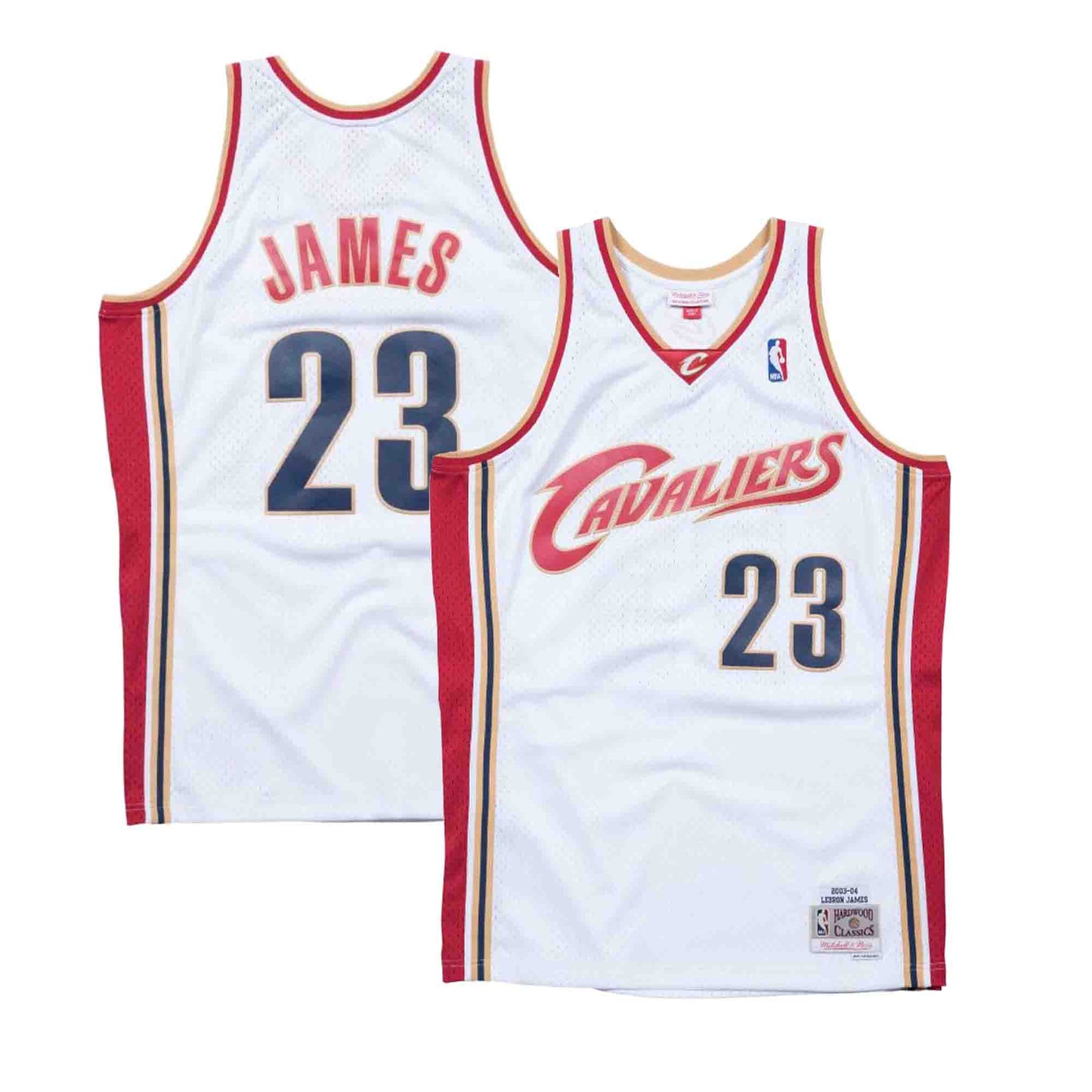 Mitchell & Ness LeBron James Cleveland Cavaliers 2003-04 Swingman Jersey White